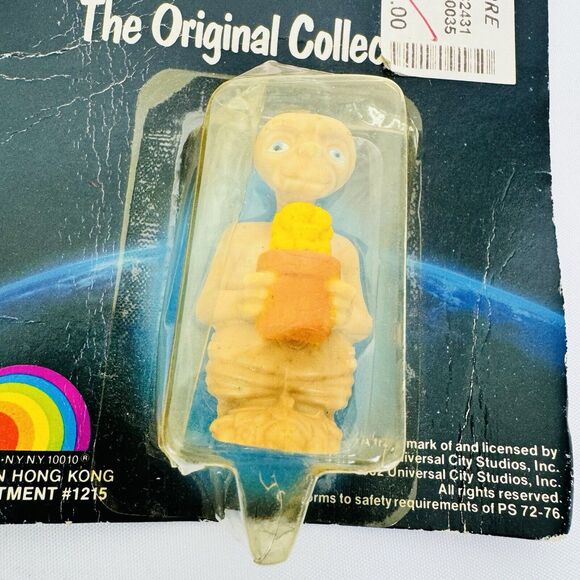 5 for $25| LJN Collectibles ET The Extra Terrestrial Holding Flower Pot 1982 - Picture 3 of 9